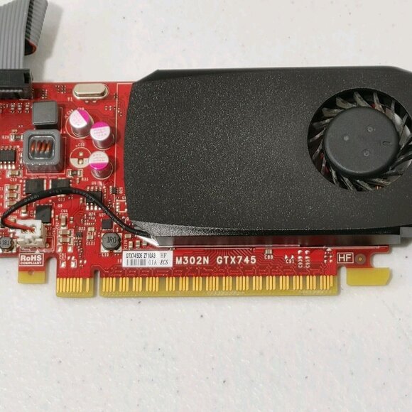 NVIDIA GeForce GTX 745 4GB PCIe Video Graphics Card M302N GTX745DE - Picture 6 of 11